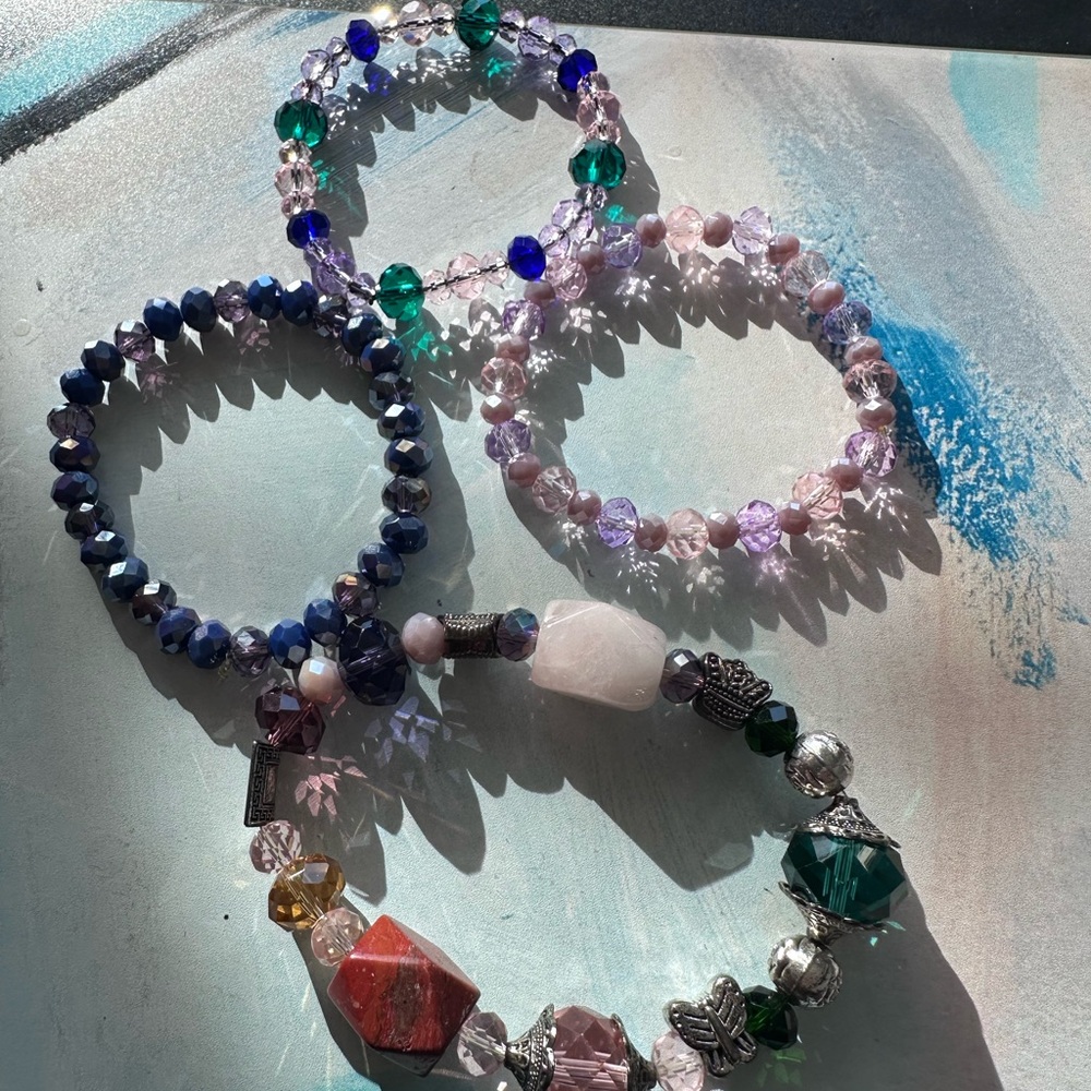 Colorful Beaded Bracelet Set - Picture 6 of 6